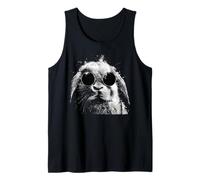 Bunny Grunge Style Hipster Sunglasses Holland Lop Rabbit Tank Top