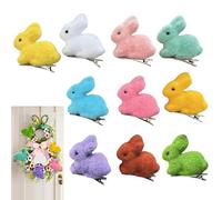 Bunny Hair Barrettes 10 Pieces Non-Slip Grip Easter Rabbit Hairpin