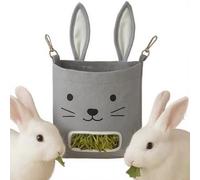Bunny Hay Bag - Hangable Small Pets Hay Heater, Storage Bag for Tensioners, Animal Accessories for Chinchillas, Hamsters, Rabbits, Guinea Pigs, Small Pets that Feed the Storage