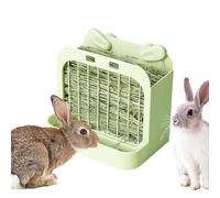 Bunny Hay Feeder - Large Capacity Grass Container | Bunny Hay Dispenser - Practical Feeding Solution | Chinchilla, Hamsters, Gerbils, Small Pets, Gliders, Cage Eaters, Indoor