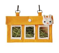 Bunny Hay Feeder Small Pet Grass Feeding Bag