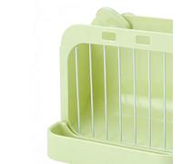 Bunny Hay Feeder - Sturdy Grass Storage Dispenser, Pet Safe Feeder Grid Design, Space Saving Cage Attachment, Smooth Output System | Ideal for Setup an Indoor L