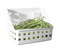 Bunny Hay Holder - Hay Feeder Rack - Grass Storage Basket Pet Supplies Cage Accessories for Bunnies Chinchillas Hamsters Ferret Outdoor Indoor