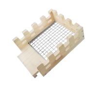 Bunny Hut | Cozy Hamster Nest House,Decorative Activity Wooden Habitat for Sleeping Hiding Bunny Hamster Chewing Resting Playing Chinchilla