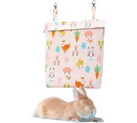 Bunny Ice Pack - Pouch Bag Cooling Pad, Small Animal Summer Cooler Tool | Washable Polyester Pouch | Summer Pet Cages, Cold Temperature Board Providing Soothing Relief