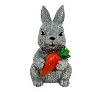 Bunny Lamp, Bunny Figurine Cute Resin Lights, Rabbit Figurine and Statue, for Boys Spring Indoor Bedroom Room Home Nursery Bedside Study School