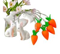Bunny Lamp | LED Funny Carrot Bright Spring Decor - Carrot Easter String Lights Indoor | for Indoor Outdoor Living Room Entryway Shelf Door Wall Garden Holiday Party