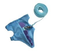 Bunny Leashes and Harness Set - Hamster Harness and Leashes Adjustable - Small Pets Ferret Clothes Stuff for Kittens Chinchilla Daily Walking Outdoor Adventure Party Photography