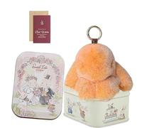 Bunny Lulu Keychain,Fluffy Bunny Trinket Key Chain Charm Car Key Pendant For Cute Fluffy Bunny Keychain Fluffy Pompon Bunny Doll Pendant