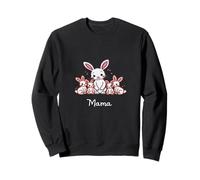 Bunny Mama with Baby Bunnies Sweatshirt