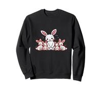 Bunny Mama with Baby Bunnies Sweatshirt