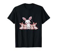 Bunny Mama with Baby Bunnies T-Shirt