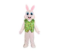 Bunny Mascot Costume Easter Day CostumeRabbit Performance Cosplay Party Fancy Dress