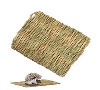 Bunny Mats For Cage - Woven Natural Grass Scratcher Pad & Chew Toy | Soft Resting Mat For Bunnies, Cats, Dogs, And Small Pets - Safe Sleeping, Scratch-Resistant, Eco-Friendly Pet Bedding