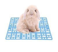 Bunny Mats for Cages - Non slip Cage Resting Mat,Colorful Chinchillas Steeping Pad, Rectangle Animal Feet Pads for Bunnies, Hamsters