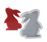 Bunny Mold - Easy Release DIY Crafting Tools | Resin Casting Silicone Easter Molds | for Candle Soap Making Wax Plaster Epoxy Resin Home Decor Art Projects Party Favors