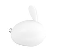 Bunny Night Light, Bunny Kids Night Light Colorful LED Rechargeable Lovely Bunny Soft Silicone Lamp for Dormitory
