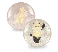 Bunny/Panda bouncing balls - Set of 2 Pink one size
