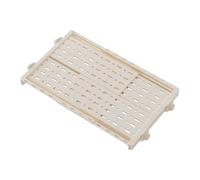 Bunny Playground - with ABS Cage | 25.6 Inch Pet Accessory - Retractable Habitat Divider | ABS Base Expands for Rabbits, Guinea Pigs