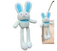 Bunny Plush - 11.81-inches Easter Bunny Plush Doll | Stuffed Animal | Pendant | Animal Home Decor, Charm, Stretchable Decoration Stuff for All Ages