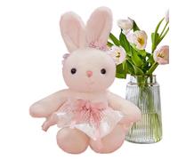 Bunny Plush - Cartoon Cute Soft Animals Collection Room Decor, Kids Doll Bunny Stuffed Toy | For Boys Girls Youth Teens Adults Family Friends Spaces Playful Environments, 30cm/11.8in