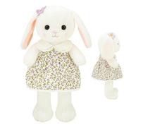 Bunny plush toy, Bunny stuffed animal, cute plush toy, woman, girlfriend, girl, huggable soft cushion from the Easter scene ornament for car, bedroom