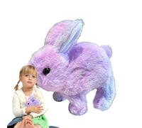 Bunny Plush Toy Jouet Electronic Pet Bunny Plush Rabbit jouet Interactif Bunny Jouet Electronic Lunny Plush Toy jouet pour interactif en plush jouet lapin avec sons mignon jouet électr
