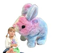 Bunny Plush Toy Jouet Electronic Pet Bunny Plush Rabbit jouet Interactif Bunny Jouet Electronic Lunny Plush Toy jouet pour interactif en plush jouet lapin avec sons mignon jouet électr