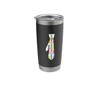 Bunny Rabbit Easter Funny Happy Easter Tie Stainless Steel Insulated Tumbler