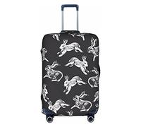 Bunny Rabbit High Elastic Trolley Case Protector, Men'S And Women'S Business Trip Luggage Coverl