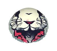 Bunny Rabbit Print Shower Cap, Shower Cap for Women Reusable, Waterproof Bath Cap,Quick Drying Bath Hair Cap