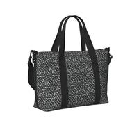 Bunny Rabbit Print Travel Hand Bag for Women Men Foldable Weekend Vacation Journeys Tote Shoulder Bags