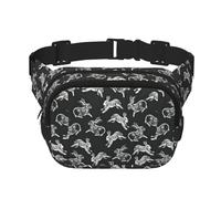 Bunny Rabbit Unisex Fashion Waist Packs, Stylish Fanny Packs for Workouts, Running, Traveling, and Hiking