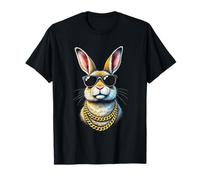 Bunny Rabbit With Sunglasses, Funny Rebel Boss Hip Easter T-Shirt