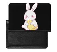 Bunny Rabbits Chick Chicken Passport Holders Cover Case Wallet | for Men Women Slim Sleeve with Card Slot Travel Essentials