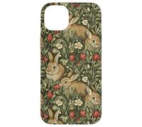 Bunny Rabbits in a Garden Case for iPhone 14 Plus