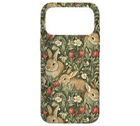 Bunny Rabbits in a Garden Case for iPhone 17 Pro Max