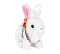 Bunny Realist Bunny - Interactive Plush Toy - Realistic Electronic Pet Rabbit, Jumping, Contraction and Shaking Ears