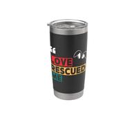 Bunny Rescue, Love Rescued Me Stainless Steel Insulated Tumbler