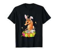 Bunny Seahorse Leopard Bow Tie Hunting Eggs Basket Coffee T-Shirt