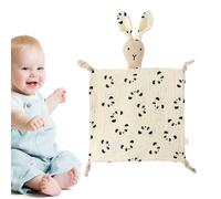 Bunny Security Blanket - Rabbit Security Kids Comforter - Breathable Soothing Towel Lovely Bunny Stuffed Animals Soothing Sensory Toy