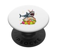 Bunny Shark Leopard Bow Tie Hunting Eggs Basket Coffee PopSockets Adhesive PopGrip