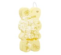 Bunny Shower Sponge - Pattern body wash, 3D cleaning skin scrubber | Bathing Travel Camping , Back Bathroom Care, Daily Cleaning Tools, Bunny Sponge Delight