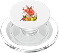 Bunny Shrimp Leopard Bow Tie Hunting Eggs Basket Coffee PopSockets PopGrip for MagSafe