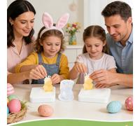 Bunny Silicone Mold | 3D Cute Silicone Standing Candle Mould,Rabbit Aromatherapy Mould | for Thanksgiving Holiday Birthday Offices Home Room Desk Desktop Weekday School Dormitory