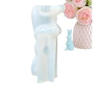 Bunny Silicone Mold,Animal Candle Casting Template | Bunny Chocolate Mold - for Candle Plaster Resin Clay Party Birthday Bookshelf Home Decor Dinner Table