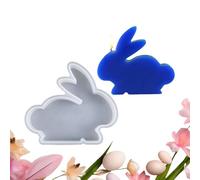 Bunny Silicone Mold | Easy Release Reusable Craft Supplies,Resin Molds Silicone Desk Decor | for Soap Candle Plaster Epoxy Resin Home Decor Arts & Crafts Party Spring Holiday