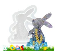 Bunny Silicone Mold - Handmade Soap Making Mould - Easter Bunny Silicone Mold - for Birthday Wedding Party Dessert Candles Holiday Christmas Halloween Valentine's Day