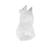 Bunny Silicone Mold, Rabbit Statue Mold - Easter Mold for Crafts with Rabbit Statue Soft Silicone for Plaster Casting, Easy Release for Beginners