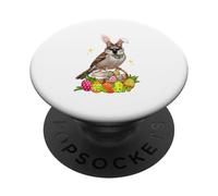Bunny Sparrow Leopard Bow Tie Hunting Eggs Basket Coffee PopSockets Adhesive PopGrip